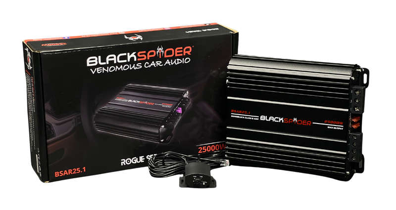 BlackSpider BSAR25.1 Rogue Series 25000W Monoblock Amplifier