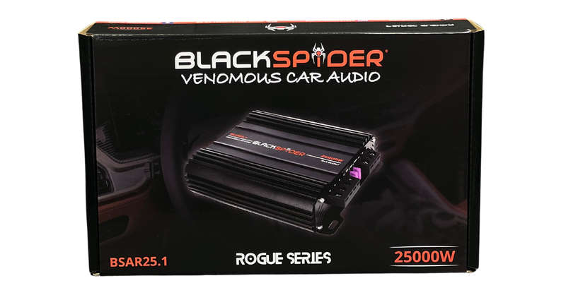 BlackSpider BSAR25.1 Rogue Series 25000W Monoblock Amplifier