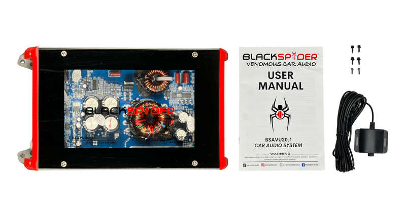 BlackSpider BSAVU20.1 Venom Unleashed 20000W Monoblock Amplifier