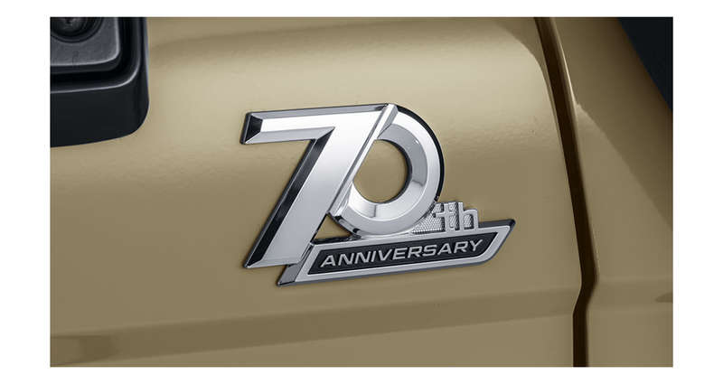Land Cruiser Logo 70th Anniversary