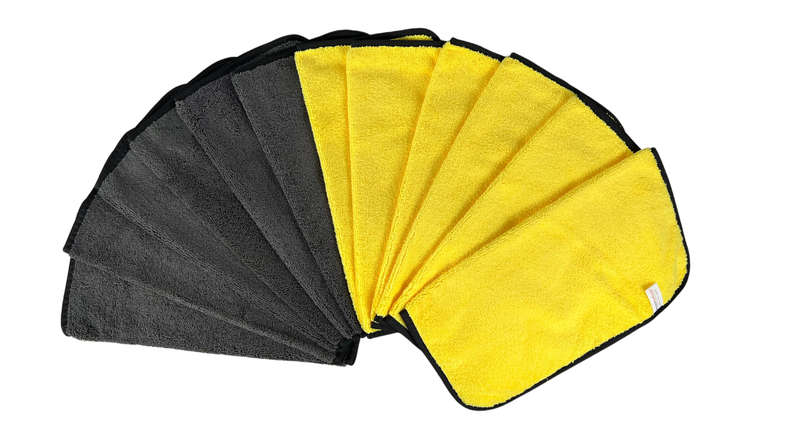 BlackSpider BSVD006 12PC Premium Microfibre Towels