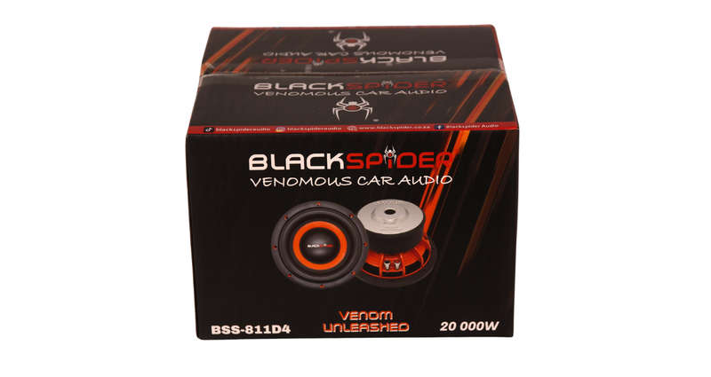 BlackSpider 8" 20000W Venom Unleashed Subwoofer