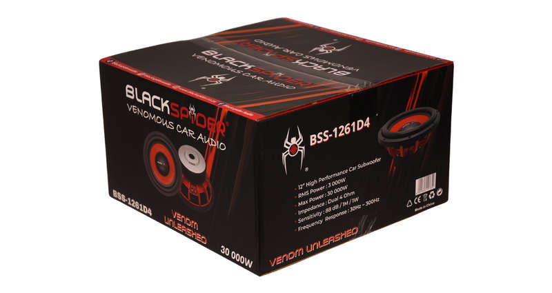BlackSpider 12 30000W Venom Unleashed Subwoofer