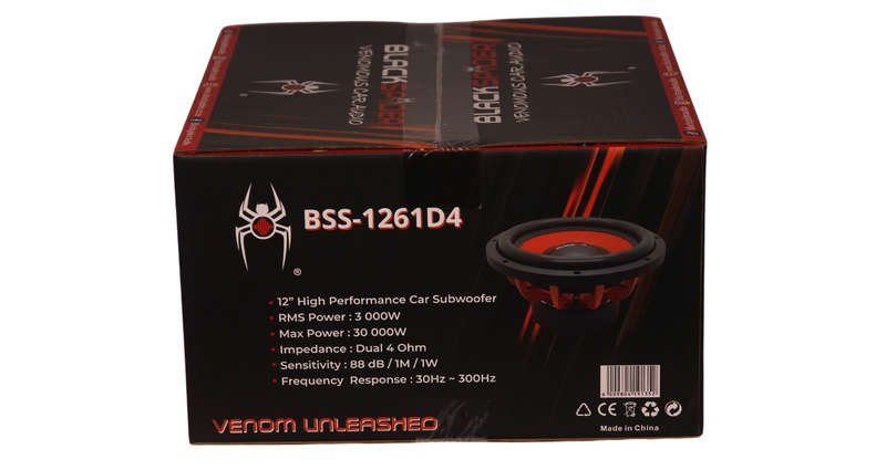 BlackSpider 12 30000W Venom Unleashed Subwoofer