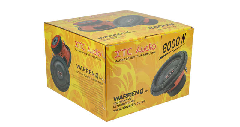 XTC Warren G 12" 8000W Subwoofer