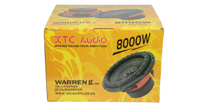 XTC Warren G 12" 8000W Subwoofer