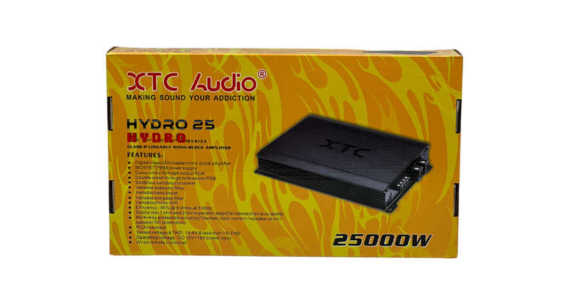 XTC Hydro25 25000W Monoblock Amplifier