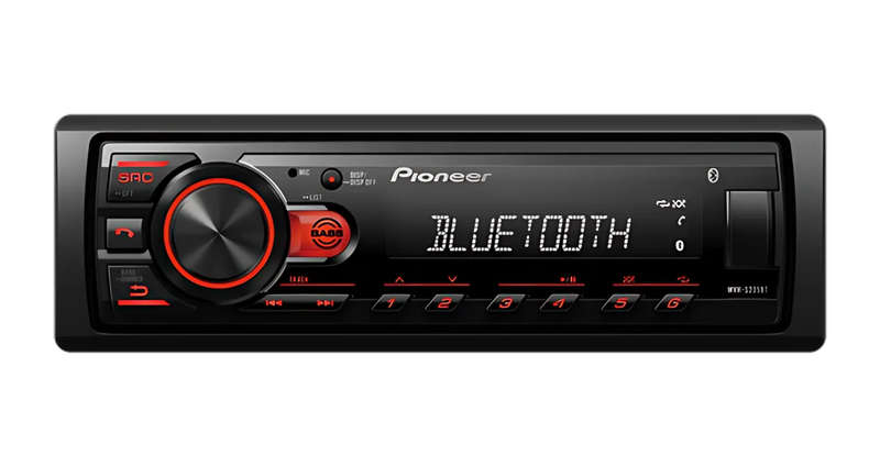 Pioneer MVH-S235BT Bluetooth USB AUX Radio