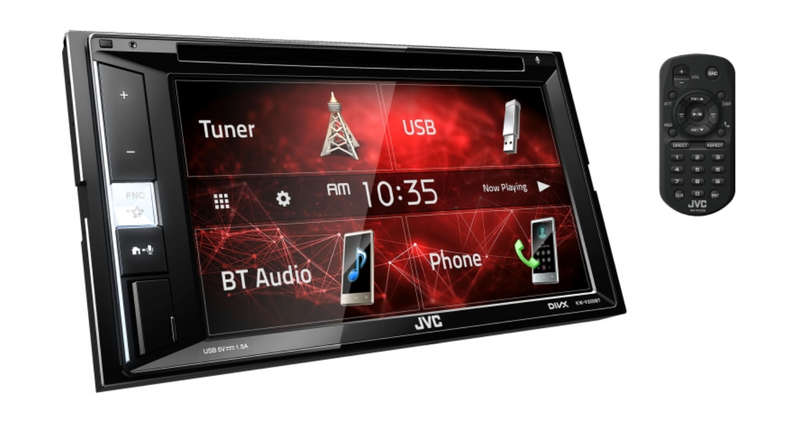 JVC KW-V250BTM 6.2" Bluetooth CD/ DVD Radio