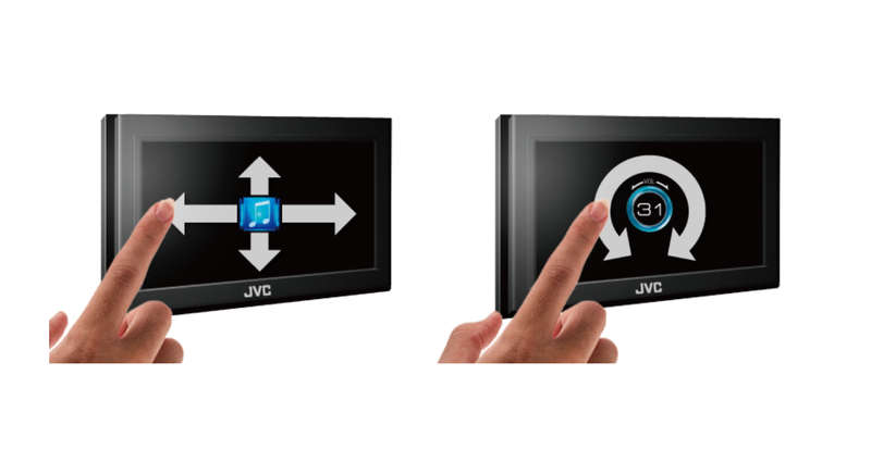 JVC KW-V250BTM 6.2" Bluetooth CD/ DVD Radio