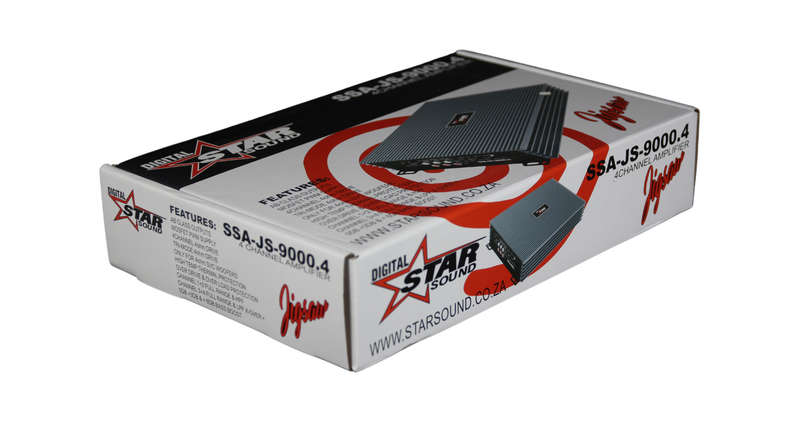 StarSound Jigsaw SSA-JS-9000.4 9000W 4 Channel Amplifier