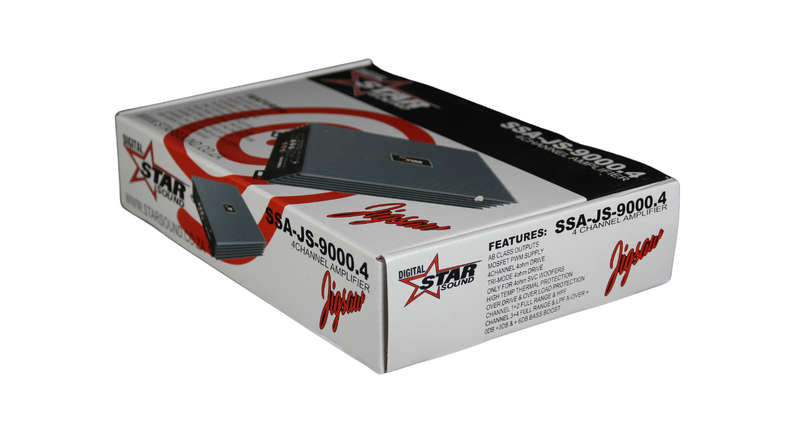 StarSound Jigsaw SSA-JS-9000.4 9000W 4 Channel Amplifier