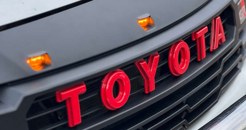 Fortuner Hilux Front Grill with GR Logo 2012+