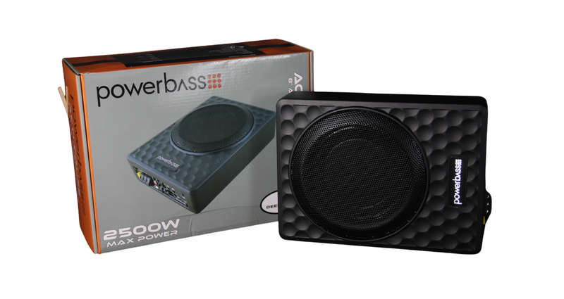 PowerBass Acti-Cruze 8" 2500W Active Subwoofer