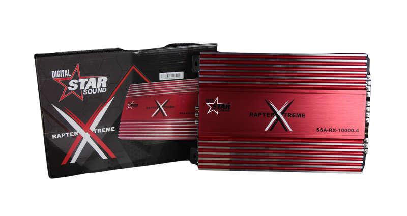StarSound Raptor Xtreme SSA-RX-10000.4 10000W 4 Channel