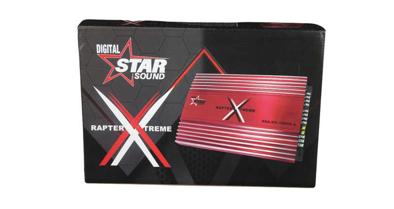 StarSound Raptor Xtreme SSA-RX-10000.4 10000W 4 Channel