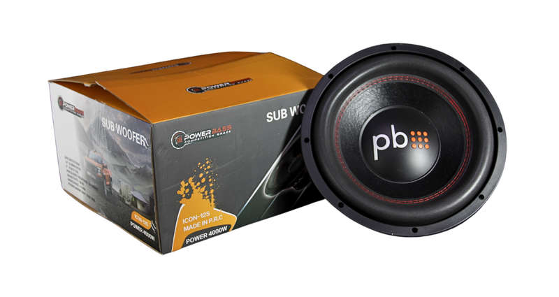 PowerBass ICON-12S 12" 4000W SVC Subwoofer