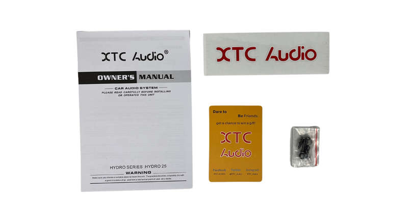 XTC Hydro25 25000W Monoblock Amplifier