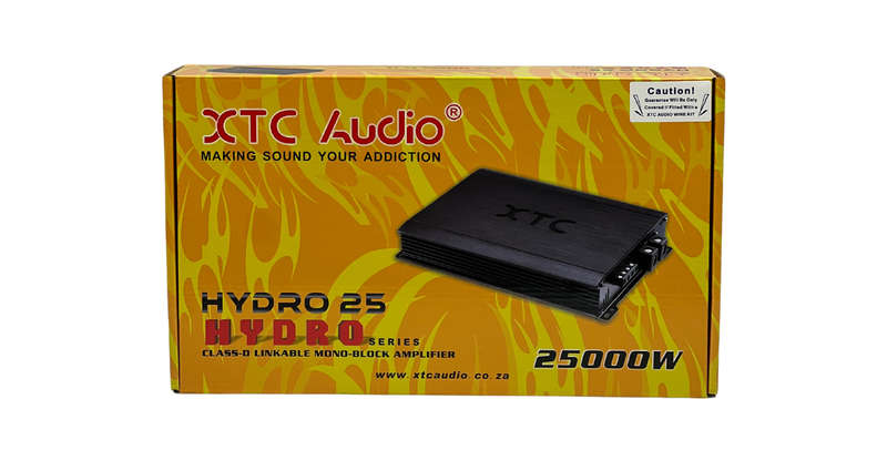XTC Hydro25 25000W Monoblock Amplifier
