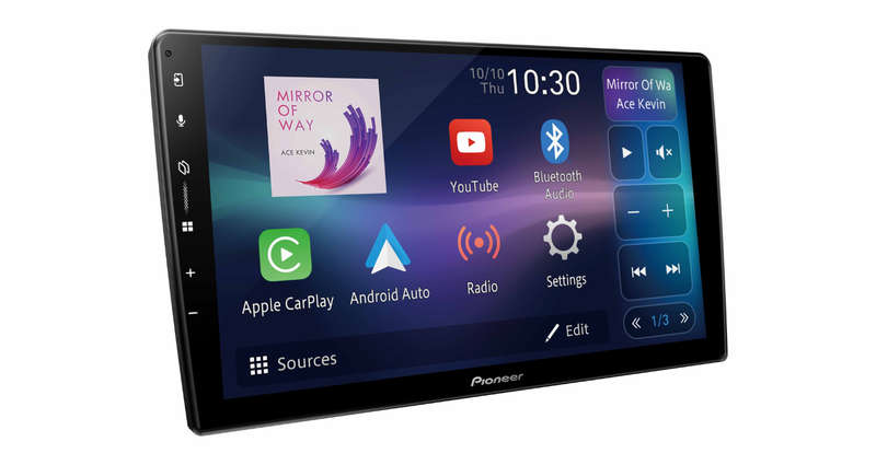 Pioneer DMH-AP6650BT 9" Bluetooth RDS AV Receiver Radio