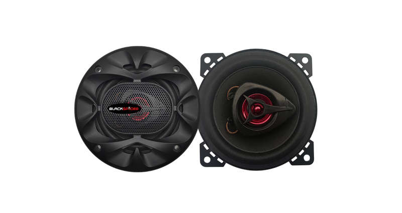 BlackSpider BS1001 4" 600W 2-Way Coaxial Speaker