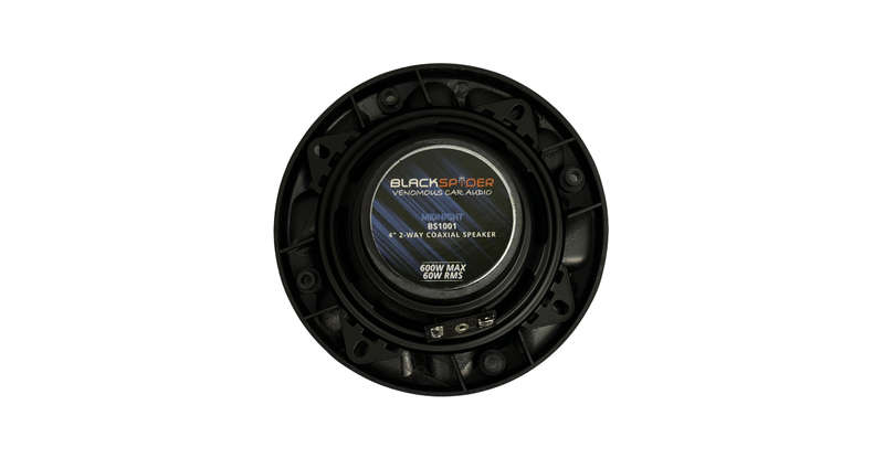 BlackSpider BS1001 4" 600W 2-Way Coaxial Speaker