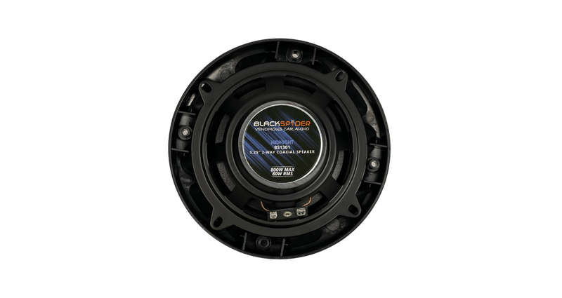 BlackSpider BS1301 5.25" 800W 2-Way Coaxial Speaker