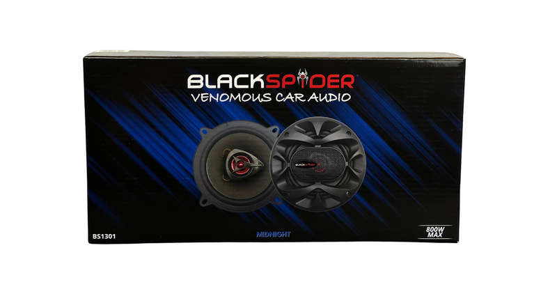 BlackSpider BS1301 5.25" 800W 2-Way Coaxial Speaker