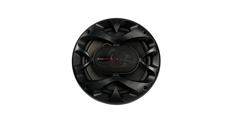 BlackSpider BS1601 6.5" 1000W 3-Way Coaxial Speaker