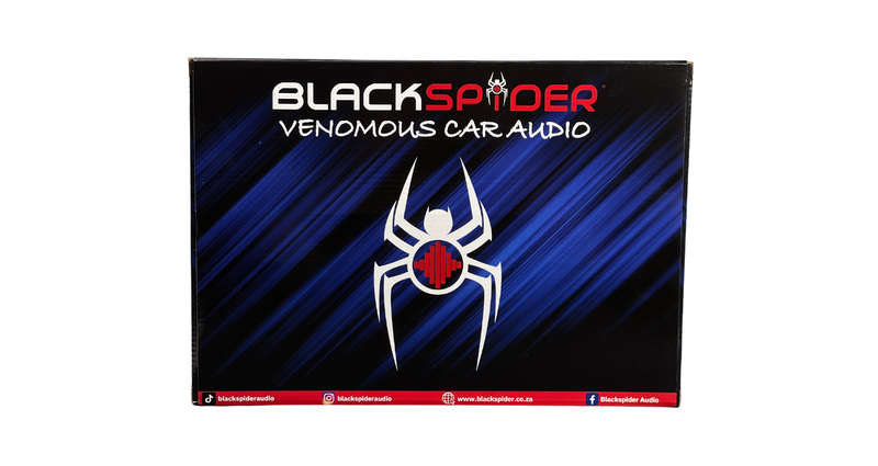 BlackSpider BS6901 6x9 1200W 4-Way Coaxial Speaker