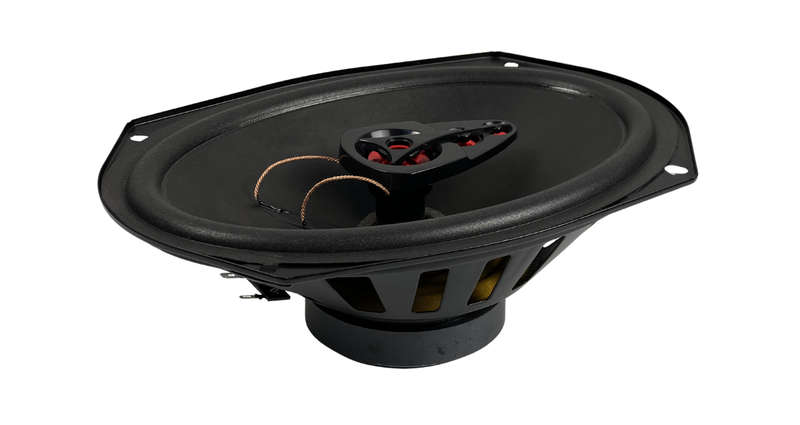 BlackSpider BS6901 6x9 1200W 4-Way Coaxial Speaker