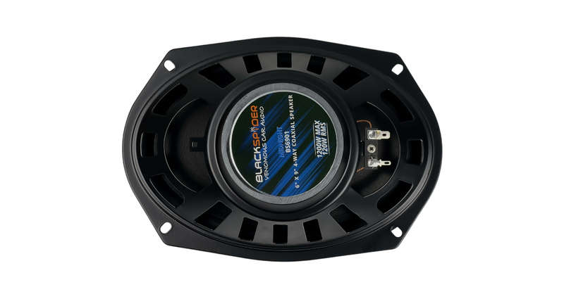 BlackSpider BS6901 6x9 1200W 4-Way Coaxial Speaker