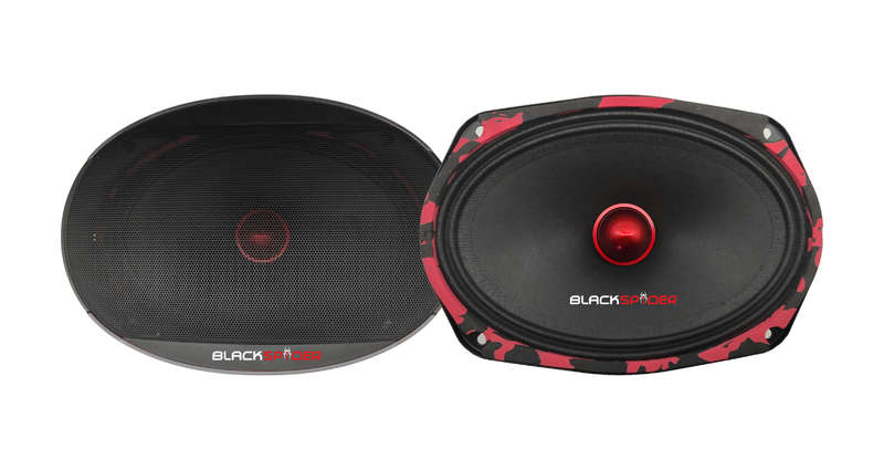 BlackSpider BS69SPRO+ 6x9 3000W Pro Speaker