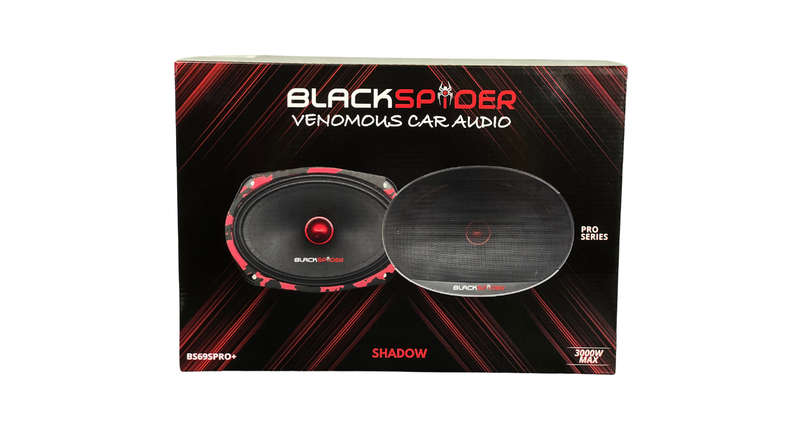 BlackSpider BS69SPRO+ 6x9 3000W Pro Speaker