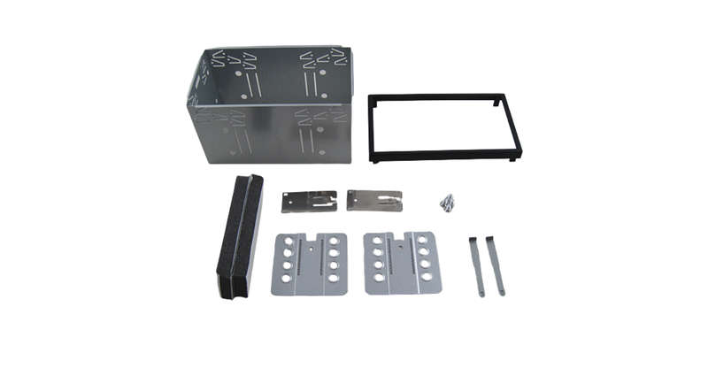 Universal Double-DIN Stereo Mounting Bracket  100mm Cage Kit