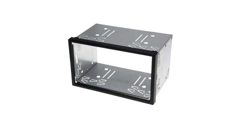 Universal Double-DIN Stereo Mounting Bracket  100mm Cage Kit