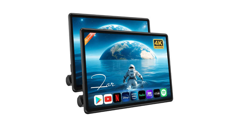 Blackspider 13.5" Android 4K Headrest HDMI USB 3G + 16G