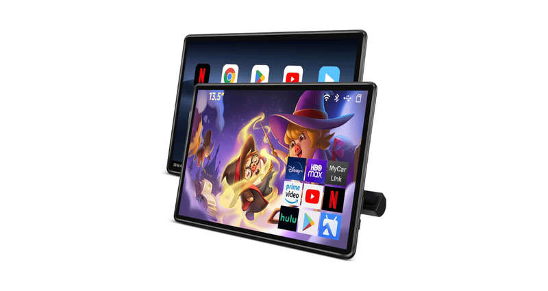 Blackspider 13.5" Android 4K Headrest HDMI USB 3G + 16G