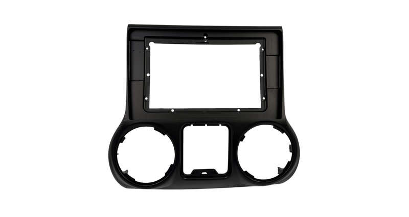 Jeep Wrangler Rubicon 10.1" Trimplate 2015-17 with SWC Canbus and Harness