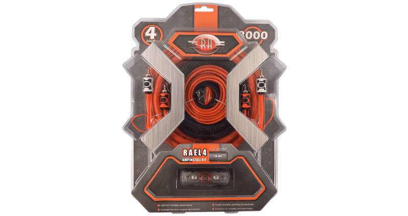 Reference Audio 4 Gauge 8000W Wiring Kit