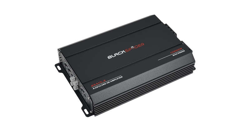 BlackSpider BSA15.4  15000W 4 Channel Amplifier