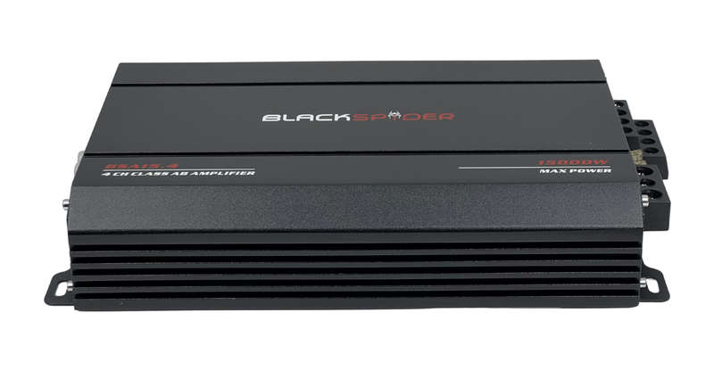 BlackSpider BSA15.4  15000W 4 Channel Amplifier
