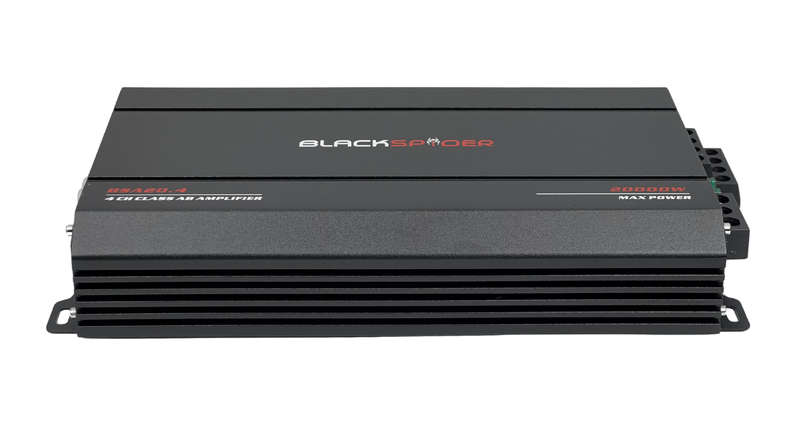 BlackSpider BSA20.4  20000W 4 Channel Amplifier