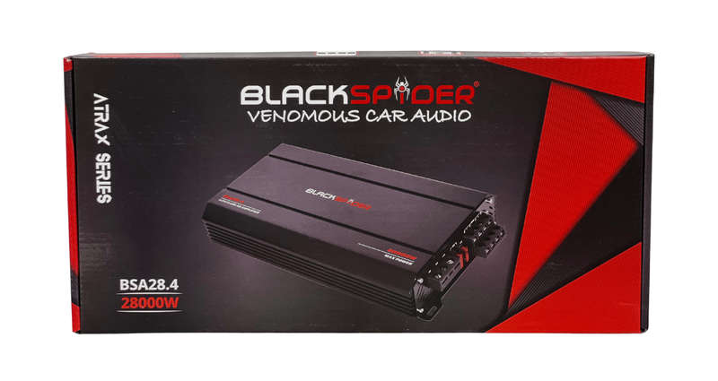BlackSpider BSA28.4  28000W 4 Channel Amplifier