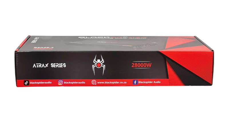 BlackSpider BSA28.4  28000W 4 Channel Amplifier