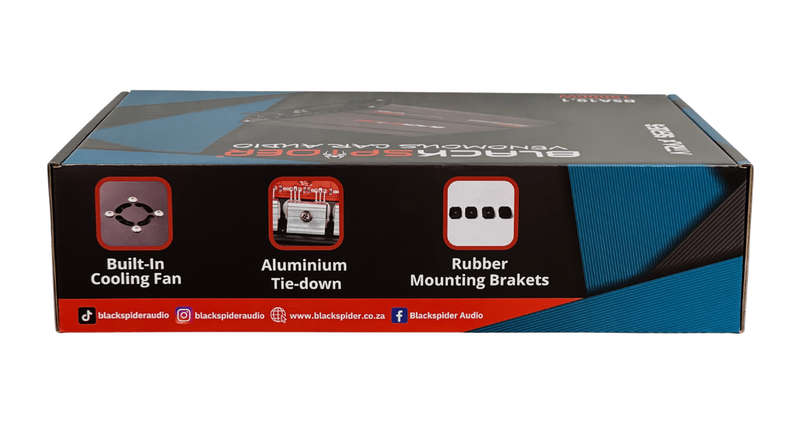 BlackSpider BSA19.1  19000W Mono Block Amplifier