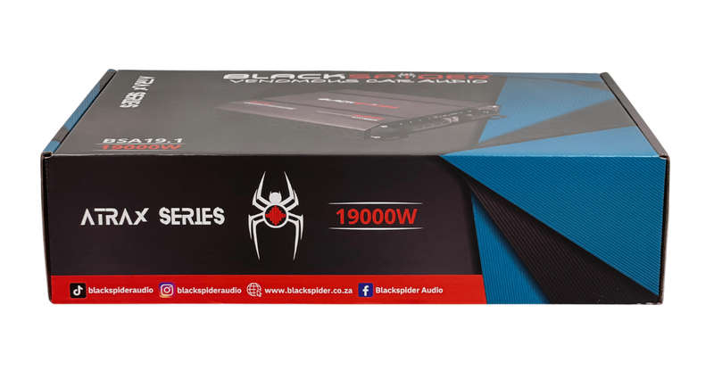 BlackSpider BSA19.1  19000W Mono Block Amplifier