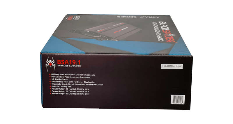 BlackSpider BSA19.1  19000W Mono Block Amplifier
