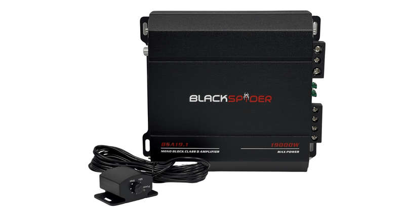 BlackSpider BSA19.1  19000W Mono Block Amplifier