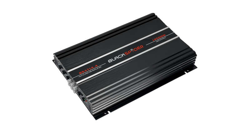 BlackSpider BSAT14.4  14500W 4 Channel Amplifier